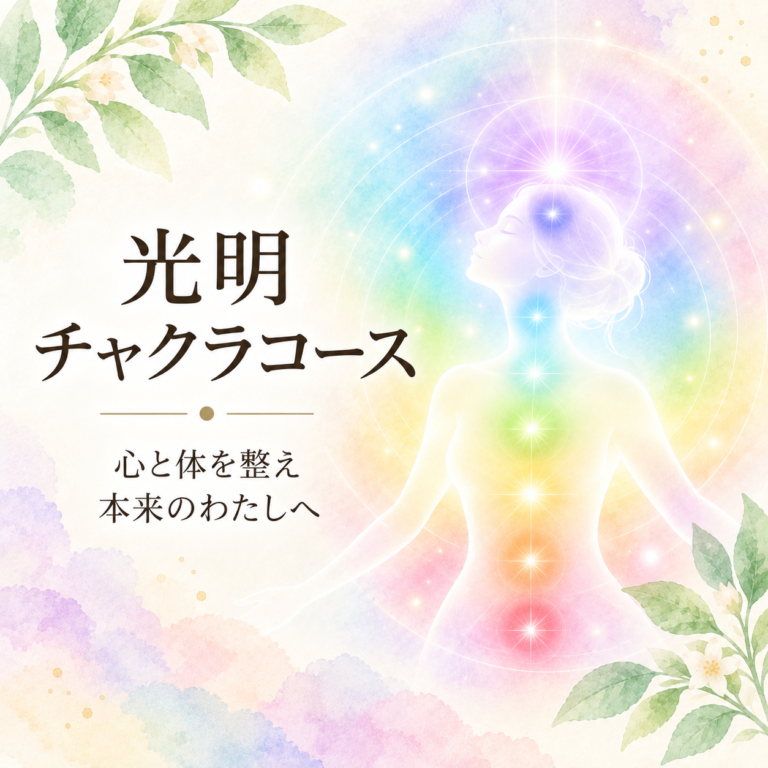 光明チャクラコースを受けたご感想【名古屋大須店】